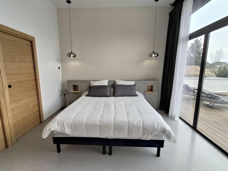 Вілла Industrial Luxury Nimes & Arles Бокер Екстер'єр фото